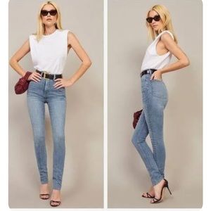 Reformation ultra high and skinny jeans sz 30 almost new
